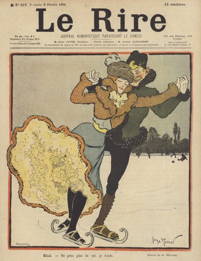 Illustration til Le Rire af Georges Meunier
