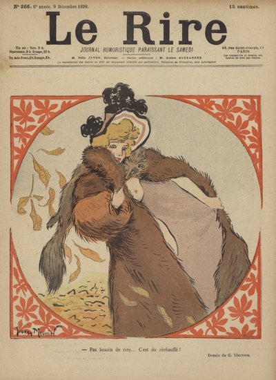 Illustration til Le Rire af Georges Meunier