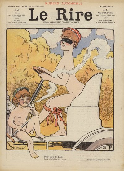 Illustration til Le Rire af Georges Meunier