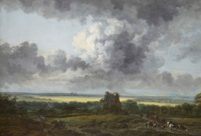 Fransk: Paysage, environs de Chartres af Georges Michel