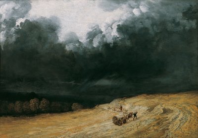 tordenvejr landskab af Georges Michel