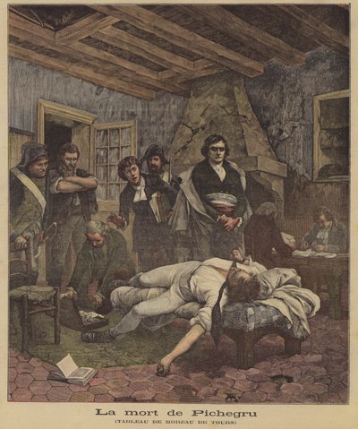 Pichegrus død af Georges Moreau de Tours