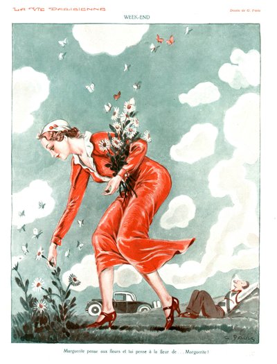 Weekend, illustration fra 