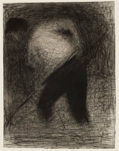 Hømager eller Stenbryder; Faneur af Georges Pierre Seurat