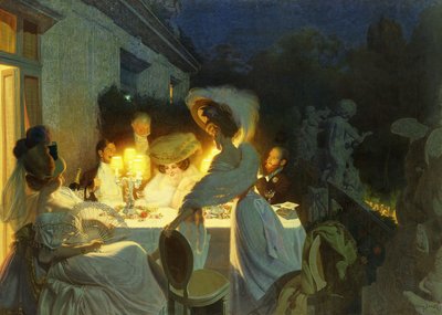 I skoven - nær catalansk; Au Bois - Au Pres Catalan, af Georges Pierre Seurat