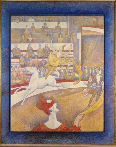 Le Cirque (olie på lærred) af Georges Pierre Seurat