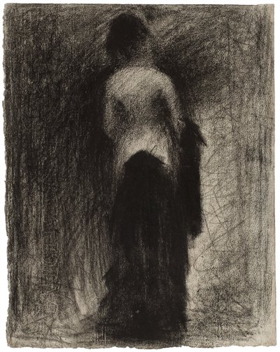 Promenaden, ca. 1882 af Georges Pierre Seurat
