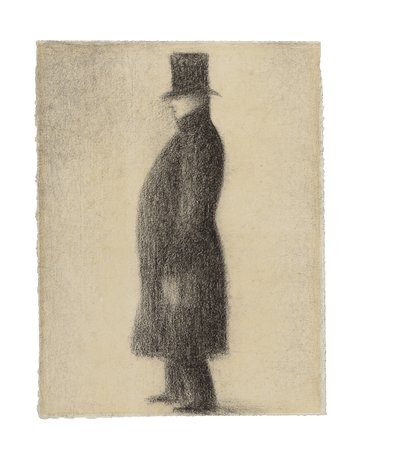 Højhatten, ca. 1883 af Georges Pierre Seurat