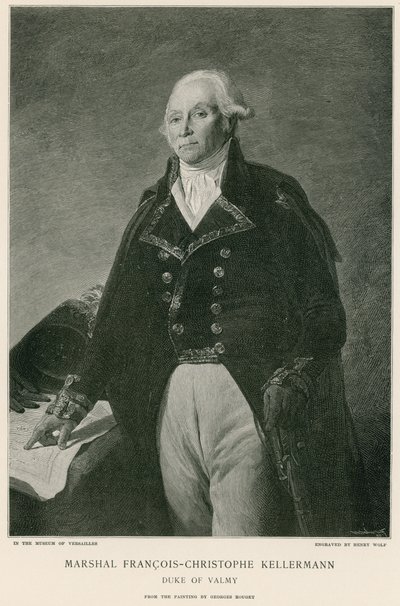 Marskal Francois-Christophe Kellermann af Georges Rouget
