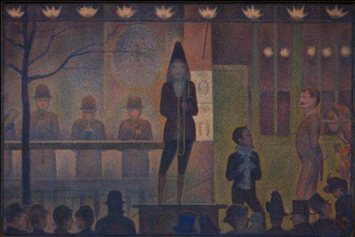 Cirkusbiforestilling af Georges Seurat