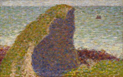 Georges Seurat - Le Bec du Hoc (studie) af Georges Seurat