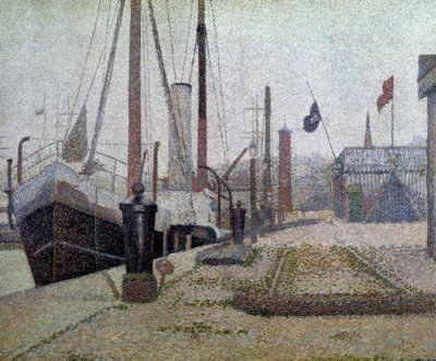 La Maria ’, Honfleur af Georges Seurat
