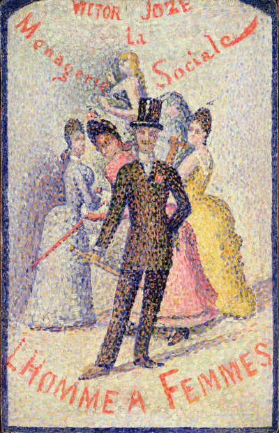 Damer Mand af Georges Seurat