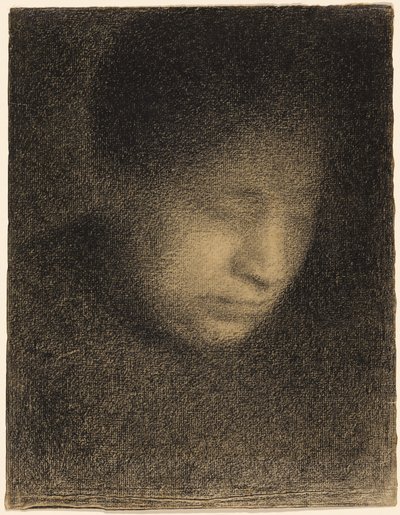 Madame Seurat, kunstnerens mor (Madame Seurat, mère) af Georges Seurat