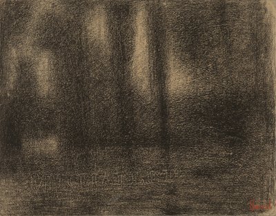 Poppeltræer af Georges Seurat
