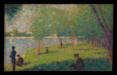 Studie til „En søndag på La Grande Jatte“ af Georges Seurat