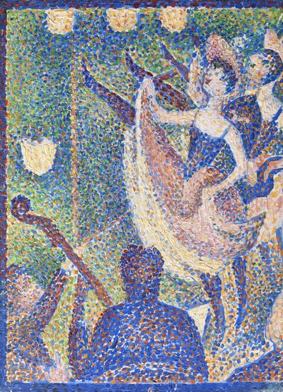 Studie for The Chahut, ca. 1889 (panel) af Georges Seurat