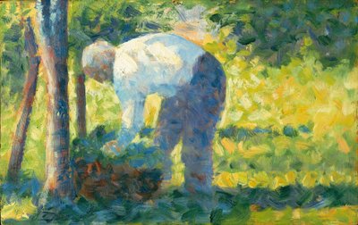 Gartneren, 1882-83 af Georges Seurat