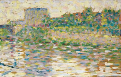 Seinen ved Courbevoie af Georges Seurat