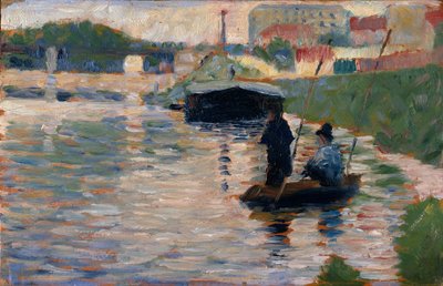 Udsigt over Seinen, 1882-83 af Georges Seurat