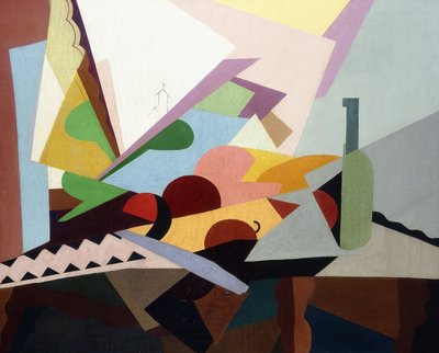 Stilleben foran et vindue, ca. 1922 af Georges Valmier