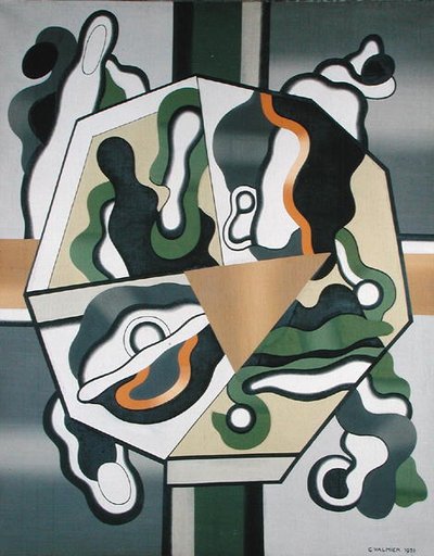 De fem sanser, 1931 af Georges Valmier