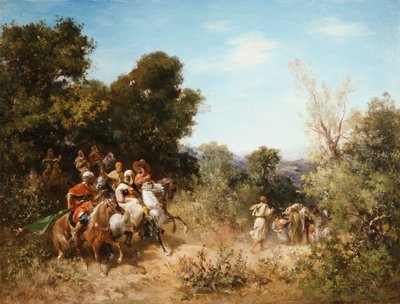 arabiske ryttere, af Georges Washington