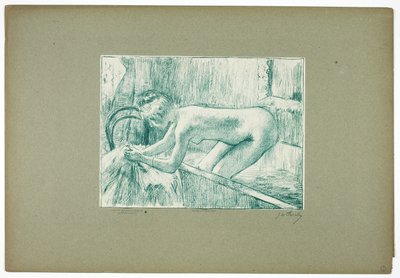 At komme ud af badet af Georges William Thornley