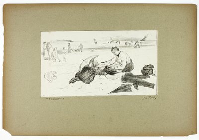 På stranden af Georges William Thornley