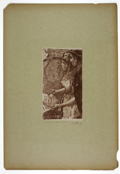 Sangerinde, der venter af Georges William Thornley