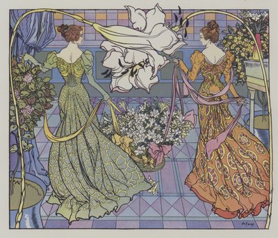 Festival of Lilies i USA af Georges de Feure