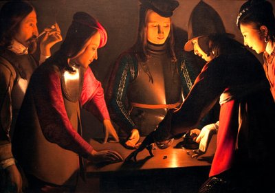 Terningspillerne af Georges de La Tour