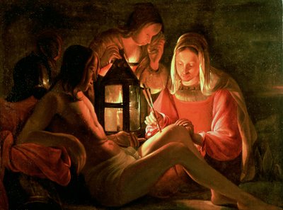 St. Sebastian passet af den hellige kvinde af Georges de La Tour