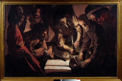 Penge betaler betyder også afregning. Maleri af Georges De La Tour (1593-1652) af Georges de La Tour