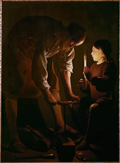 Saint Joseph Carpenter ... af Georges de La Tour
