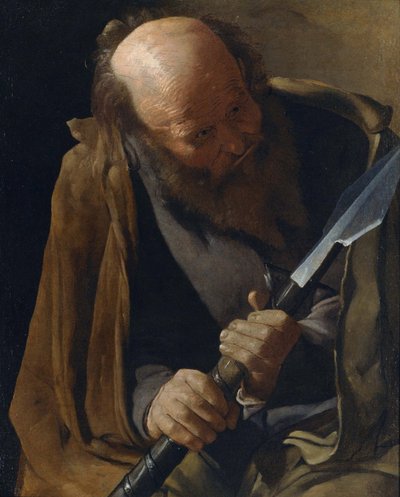 Sankt Thomas Apostlen af Georges de La Tour
