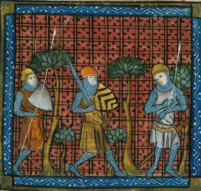 Korsfarere, fra Chroniques de France ou de St Denis, 14. århundrede (22716450535) af Georgia Levan Ramishvili from Tbilisi