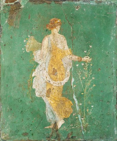 Flora, fresko Ariadnes villa i Stabiae nær Pompei, ca. 15-45 e.Kr. (38594045730) af Georgia Levan Ramishvili from Tbilisi