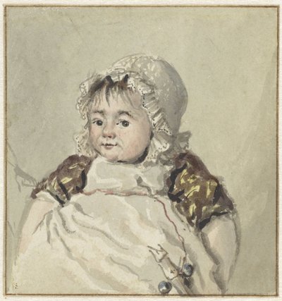 Portret van Cornelia Johanna van Os af Georgius Jacobus Johannes van Os