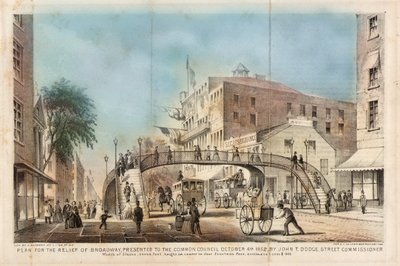 Plan for aflastning af Broadway af Gerald Sinclair Hayward