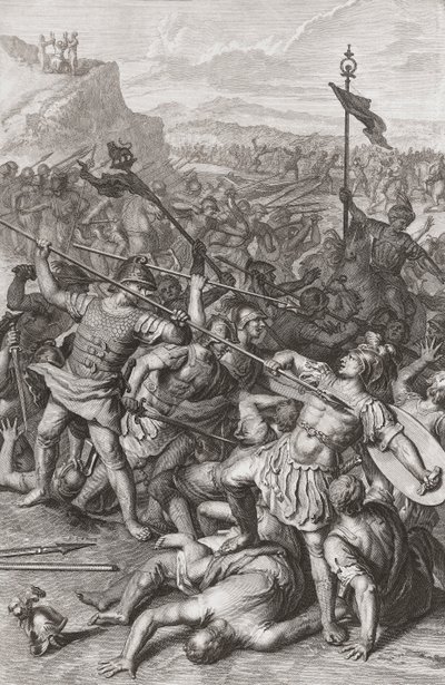 Israels kamp mod amalekiterne. af Gerard (after) Hoet