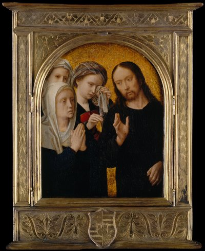 Kristus tager afsked med sin mor, ca. 1500. af Gerard David