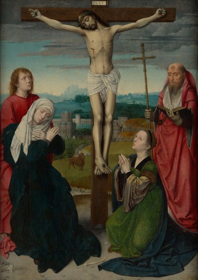 Korsfæstelsen, ca. 1495. af Gerard David