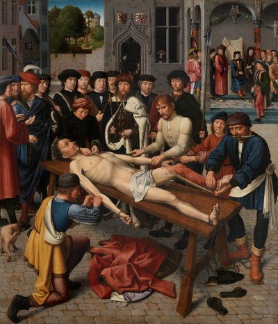 Affyringen af Sisamnes af Gerard David