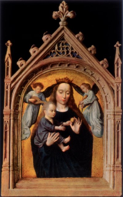 Madonnaen og barnet, 1927 af Gerard David