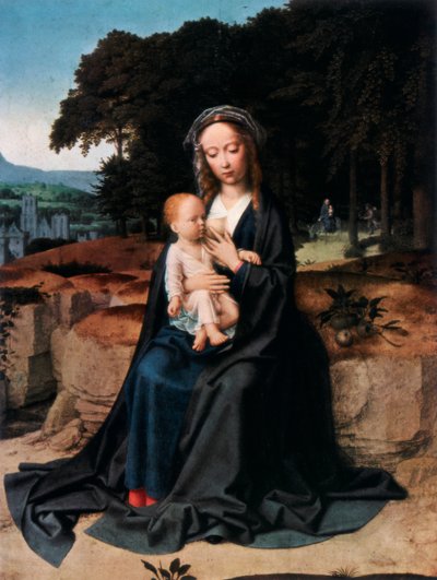 The Rest on the Flight into Egypt, c1512-1515 1927 af Gerard David