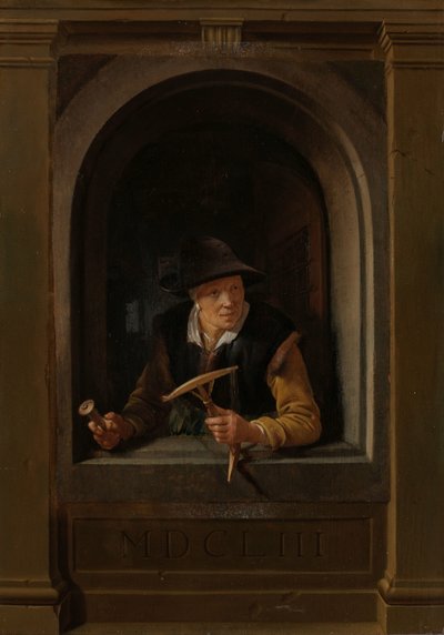 En Fiskerkone af Gerrit Dou