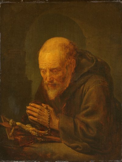 En Hermitin bøn af Gerrit Dou