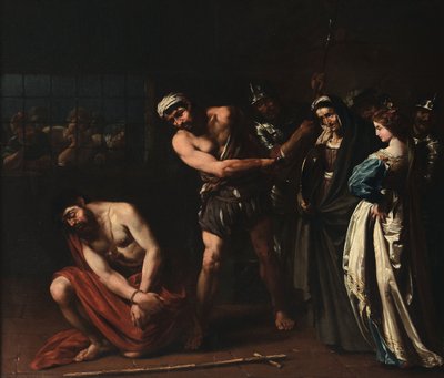 Halshugningen af Johannes Døberen af Gerard Douffet