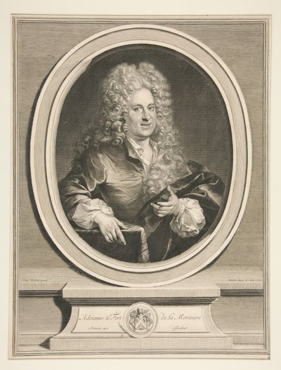 Adrien Claude Lefort de La Morinière af Gérard Edelinck